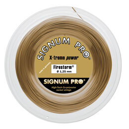 Corde Da Tennis Signum Pro Firestorm 200m gold metallic